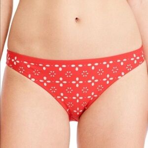 J Crew Laser cut Bikini Bottom XXL